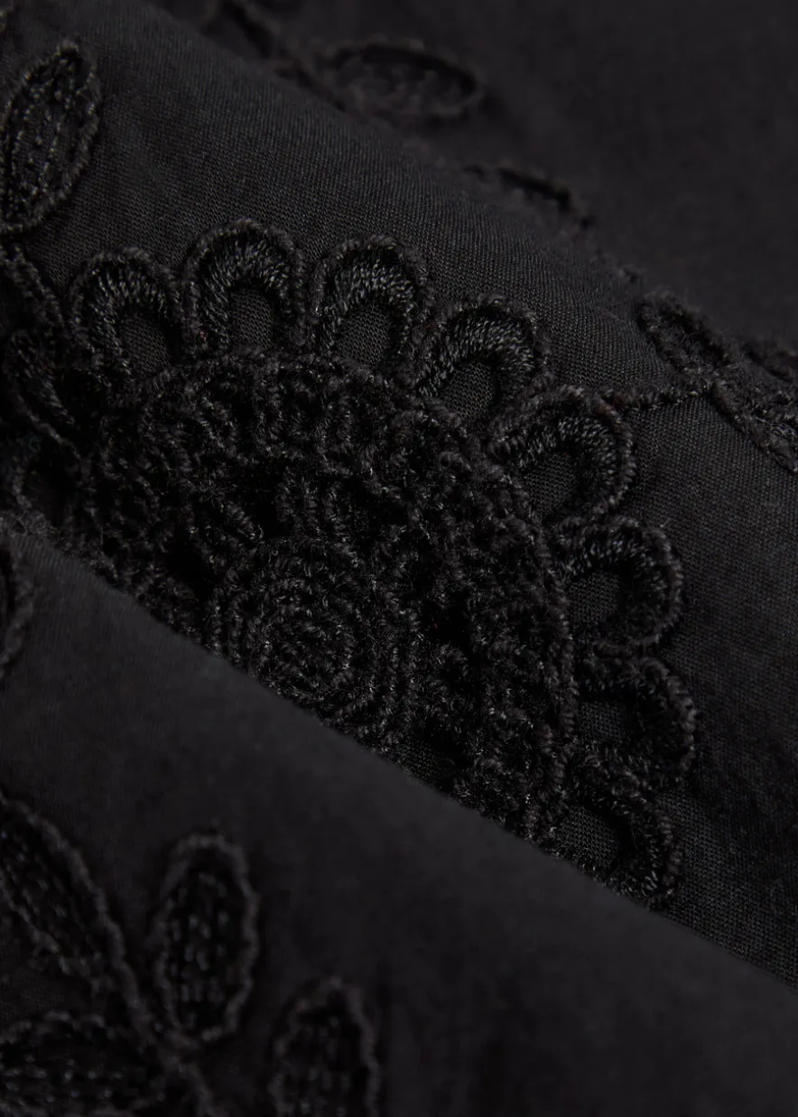 Didcot embroidered cotton shirt