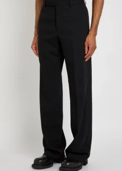 Dietrich straight-leg wool trousers