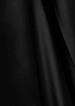 Dijon straight-leg satin trousers