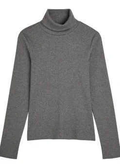 Dinah turtleneck cotton top