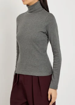 Dinah turtleneck cotton top