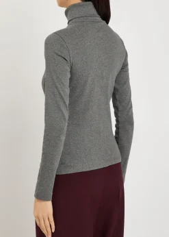 Dinah turtleneck cotton top