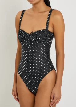 Dinard polka dot swimsuit