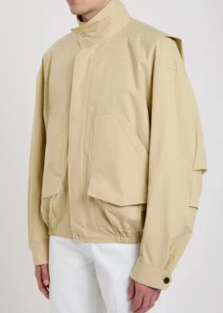 Donald patch-pocket cotton jacket