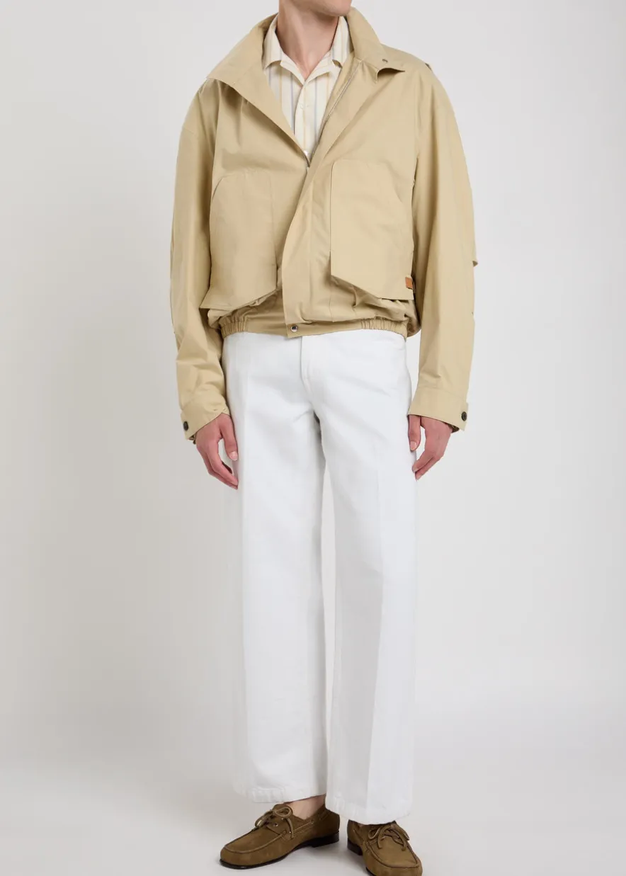 Donald patch-pocket cotton jacket