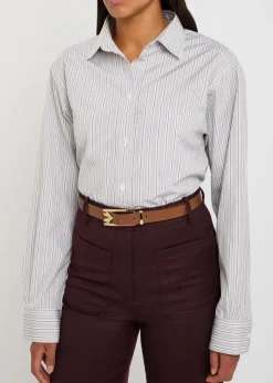 Dorian Pin Buckle leather belt