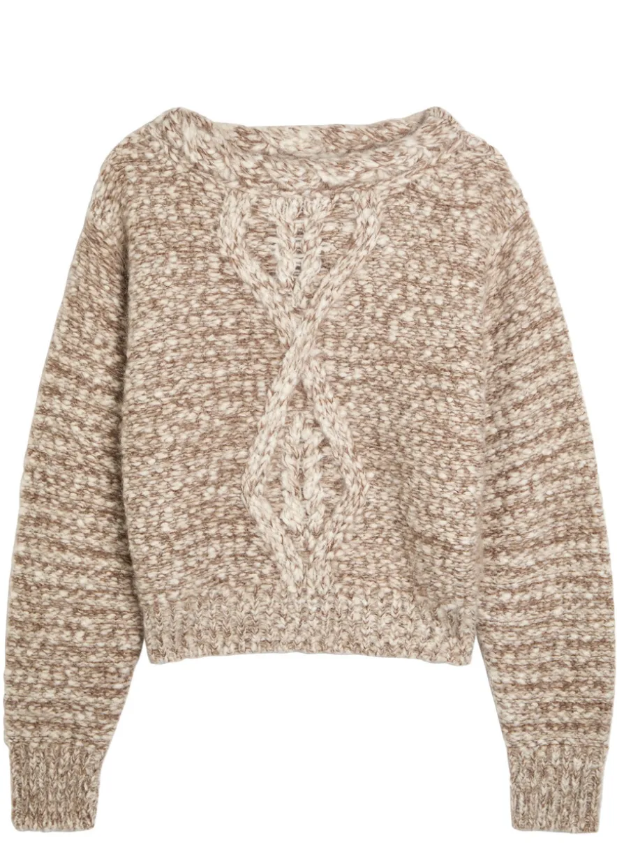 Dorota chunky-knit alpaca-blend jumper
