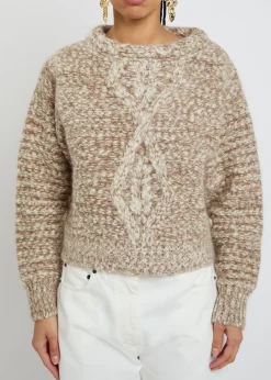 Dorota chunky-knit alpaca-blend jumper