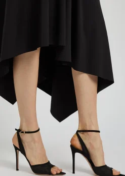 Dorotea 105 mesh and suede sandals