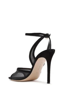 Dorotea 105 mesh and suede sandals