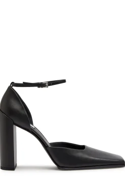 Dorsay 90 leather pumps