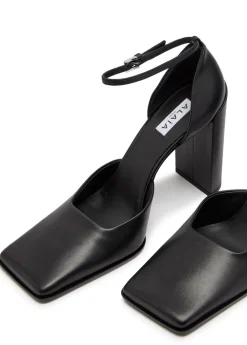 Dorsay 90 leather pumps