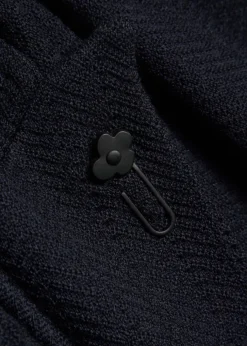 Double-breasted wool blazer