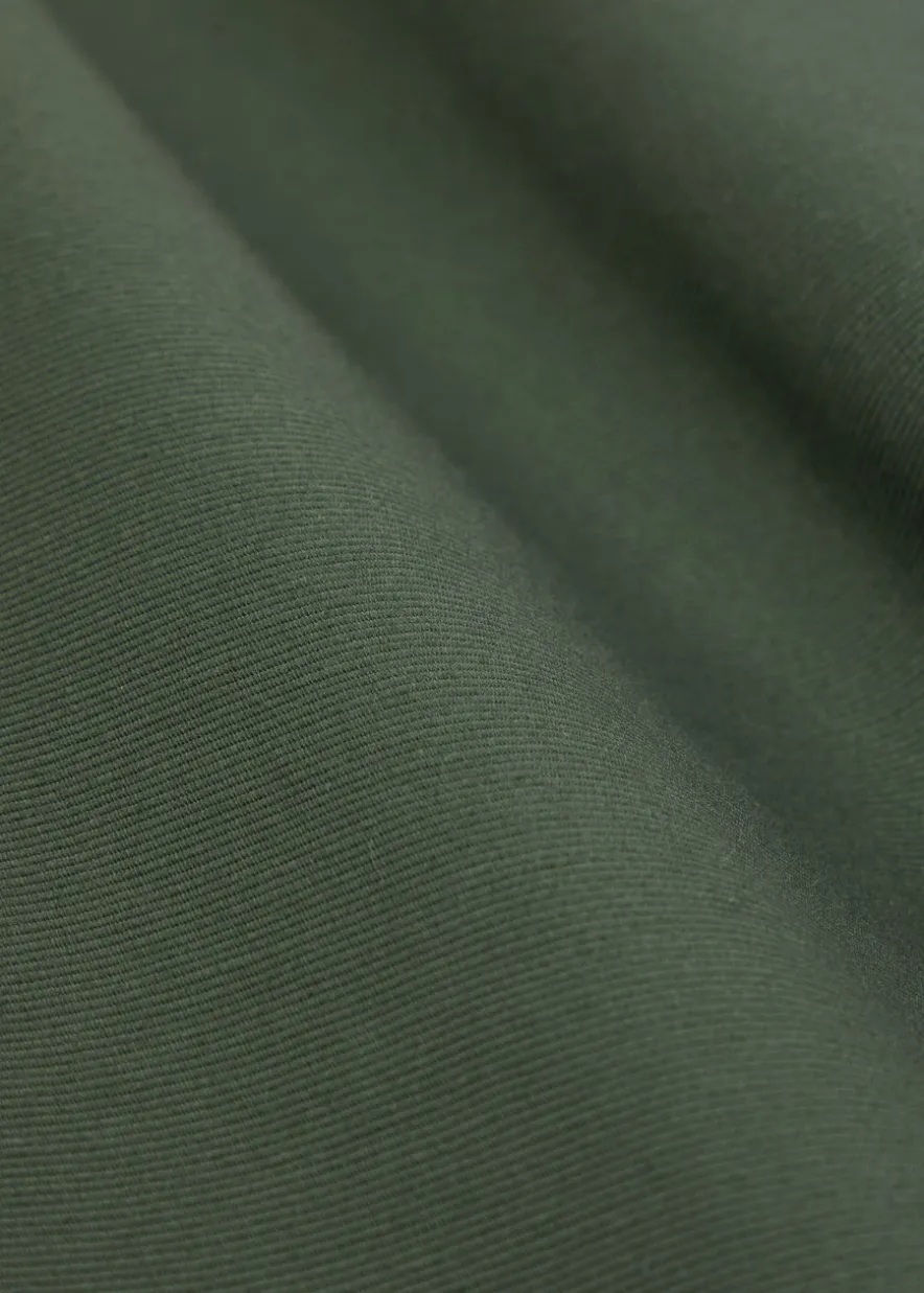 Double-knee cotton-twill chinos