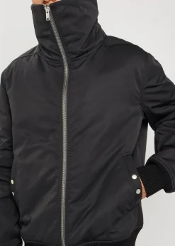 Dracuflight nylon and cotton-blend bomber jacket