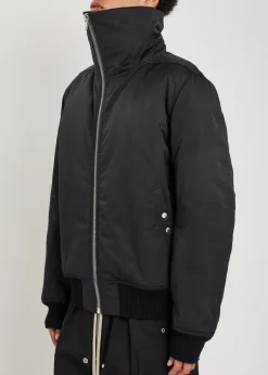 Dracuflight nylon and cotton-blend bomber jacket