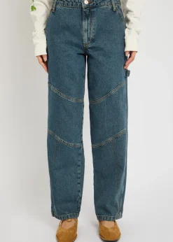 Drew barrel-leg jeans