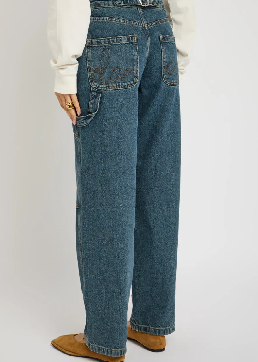 Drew barrel-leg jeans