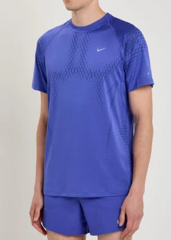 Dri-FIT ADV perforated jersey running T-shirt