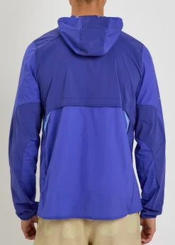 Dri-FIT hooded stretch-nylon running jacket