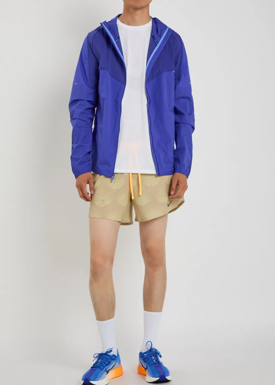 Dri-FIT hooded stretch-nylon running jacket