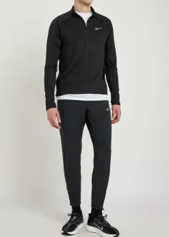 Dri-FIT quarter-zip stretch-jersey running top