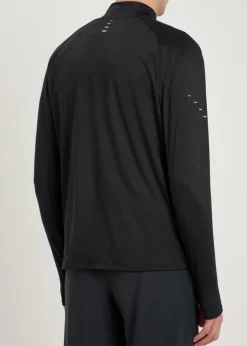 Dri-FIT quarter-zip stretch-jersey running top
