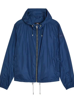 Drift hooded logo-appliquéd shell jacket