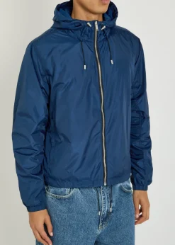 Drift hooded logo-appliquéd shell jacket