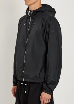 Drift hooded logo-appliquéd shell jacket