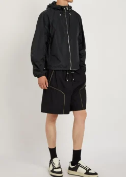 Drift hooded logo-appliquéd shell jacket