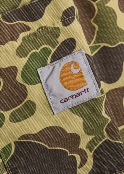 Duck camouflage canvas overshirt