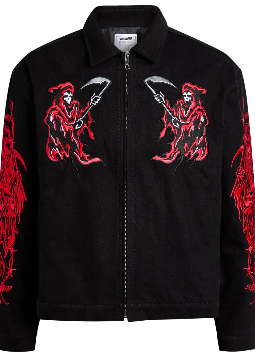 Dueling Reaper printed jacket
