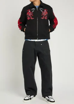 Dueling Reaper printed jacket