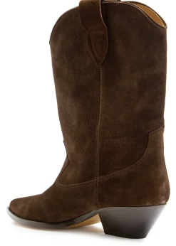 Duerto 40 western suede mid-calf boots