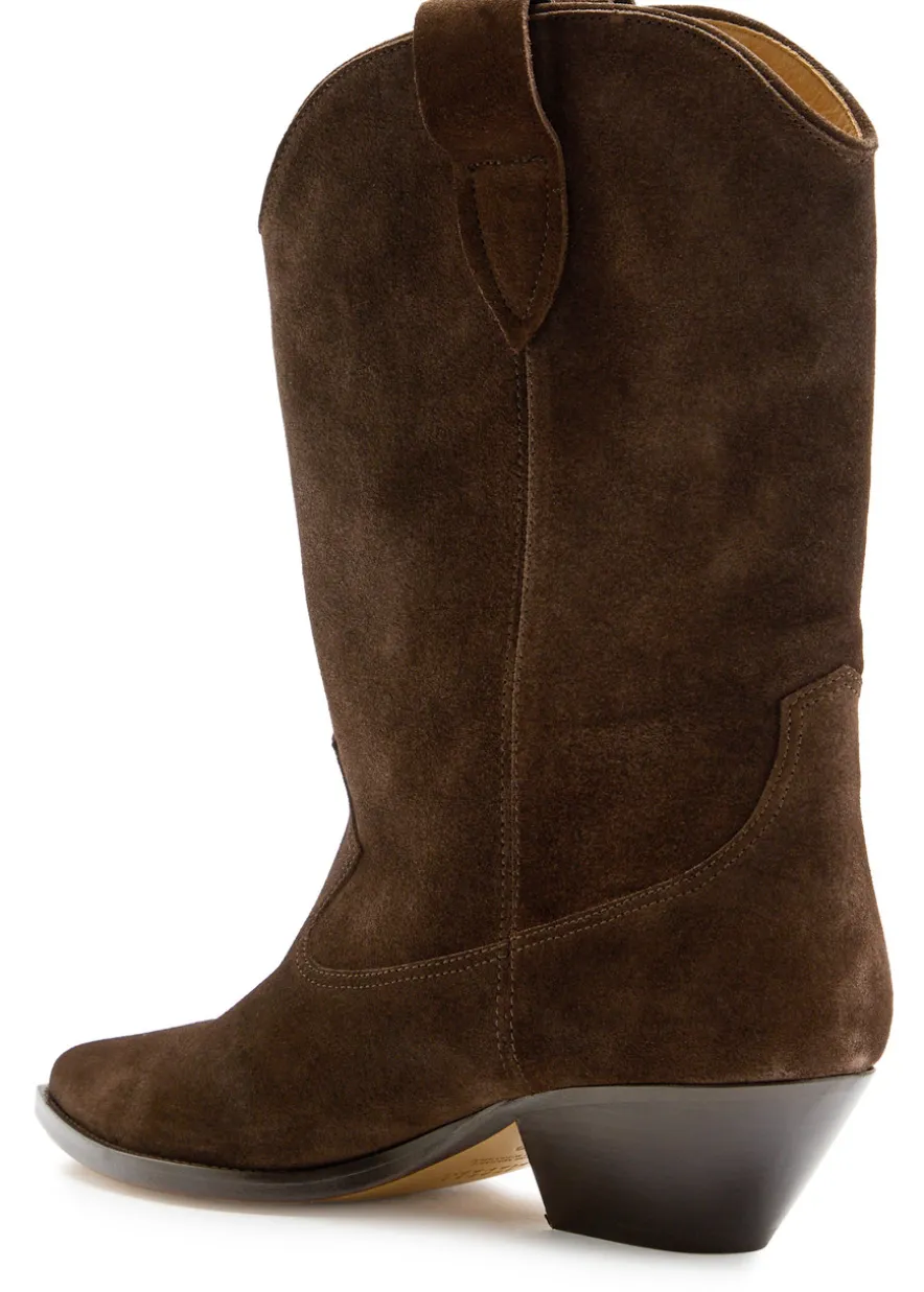 Duerto 40 western suede mid-calf boots