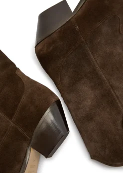 Duerto 40 western suede mid-calf boots