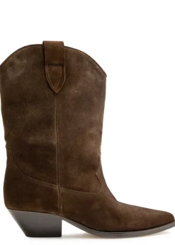 Duerto 40 western suede mid-calf boots