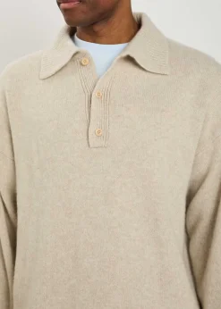 Dume cashmere rugby jumper