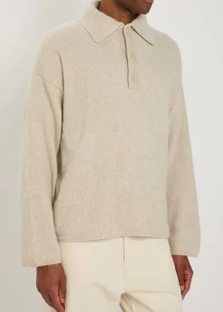 Dume cashmere rugby jumper