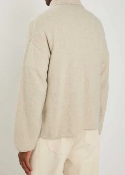 Dume cashmere rugby jumper