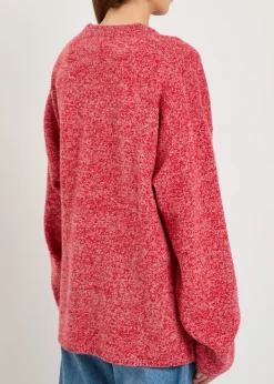 Dume Marl melange cashmere jumper