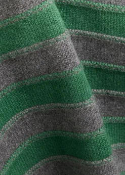 Dume striped cashmere rugby jumper
