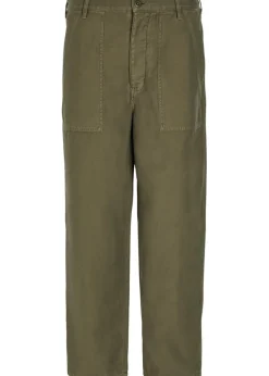 Earl straight-leg cotton trousers
