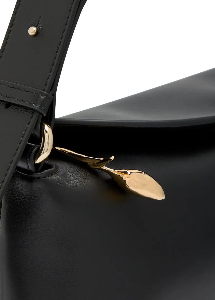 East West Bloom leather shoulder bag