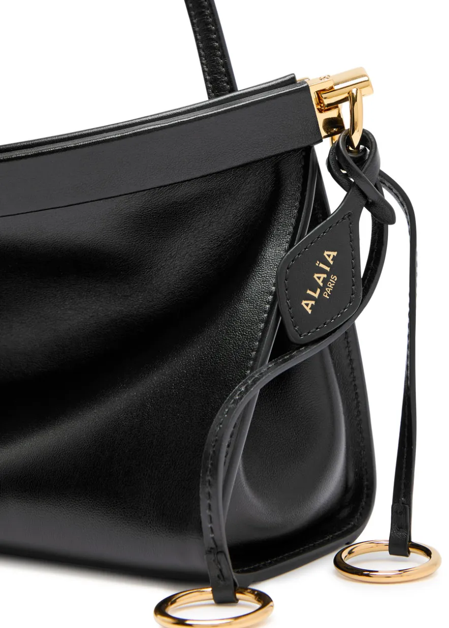 East West medium leather shoulder bag