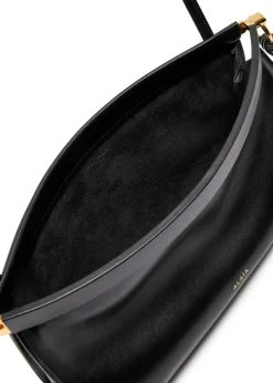 East West medium leather shoulder bag