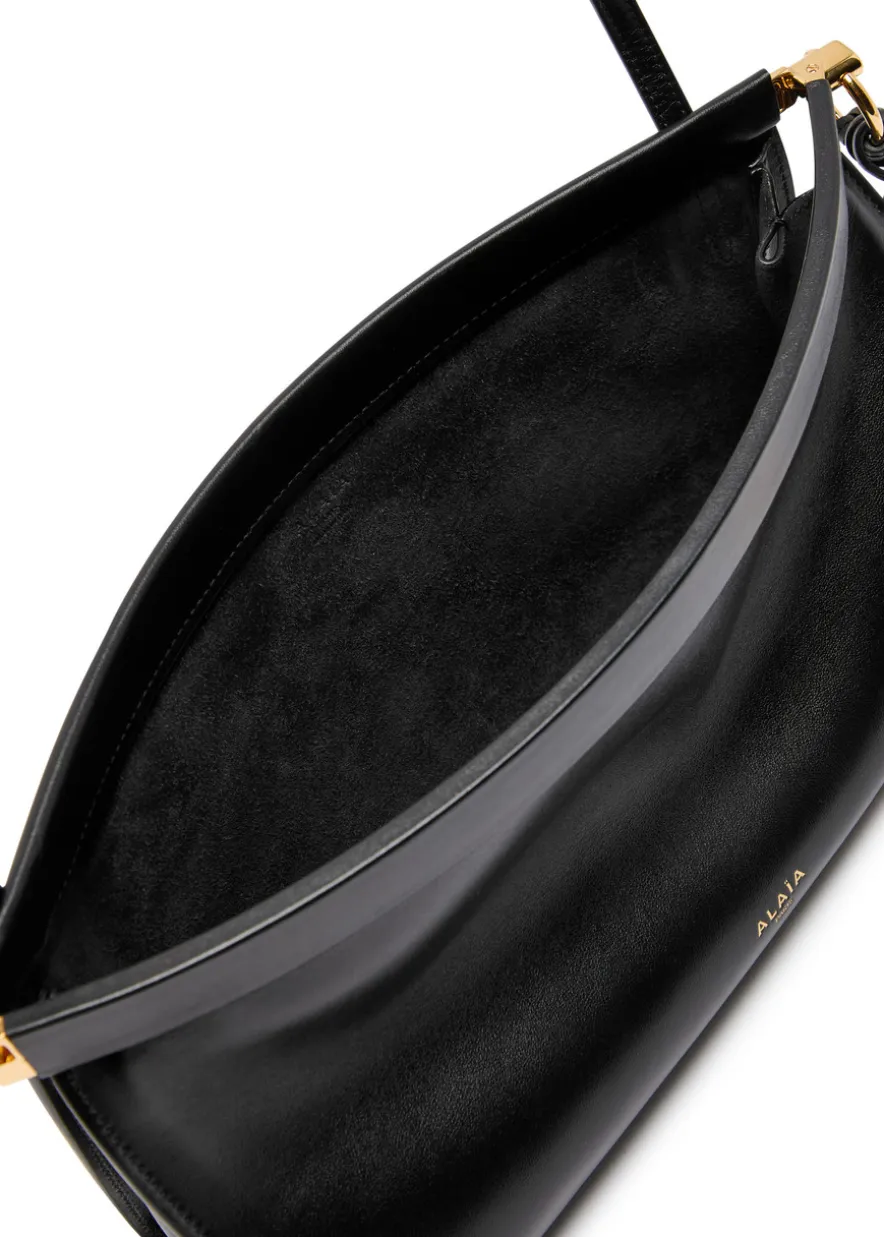 East West medium leather shoulder bag