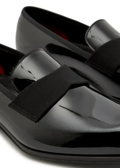 Edgar patent leather evening loafers