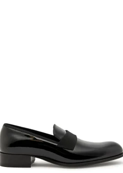 Edgar patent leather evening loafers